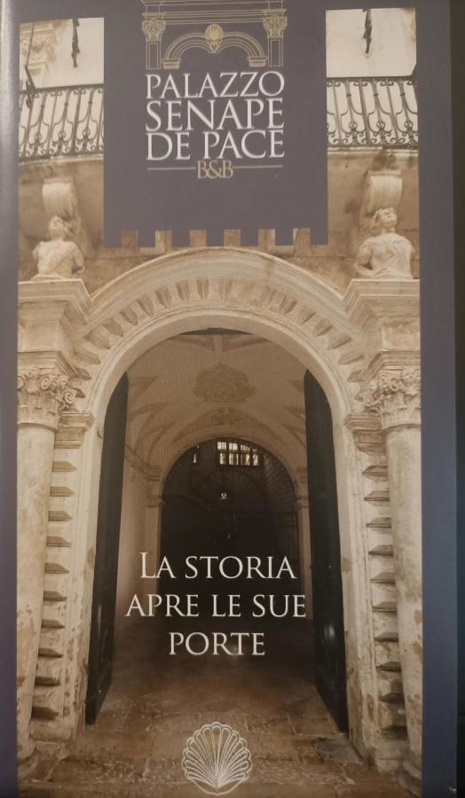 مبيت وإفطار غالّيبولي Palazzo Senape De Pace المظهر الخارجي الصورة